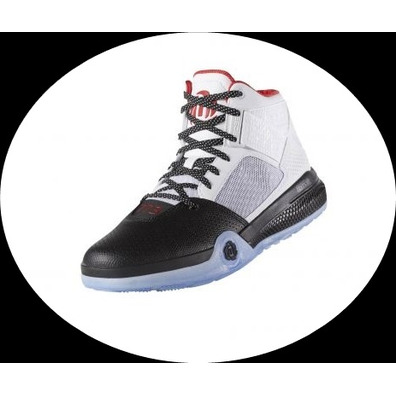 Adidas D-Rose 773 IV "Second City" (blanco/negro/rojo)