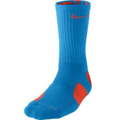 Calcetines Nike Dri-FIT Elite Crew (489/azul/naranja)