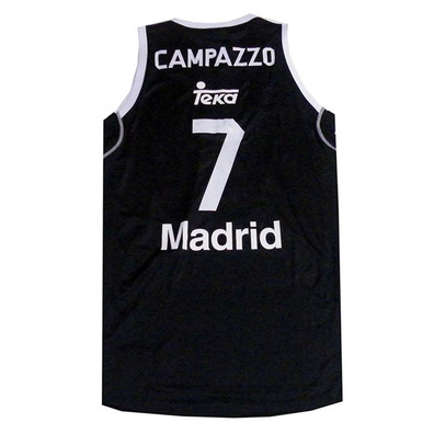 Camiseta Campazzo 2ª Equipación Real Madrid Basket 2014 (negra)