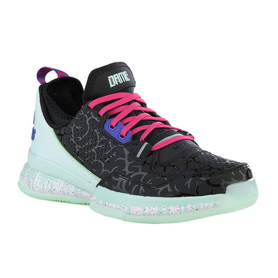 Adidas Damian Lillard "Halloween" (negro/esmeralda/fuxia)