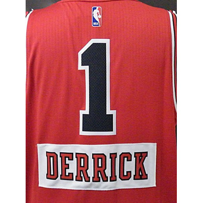 Camiseta NBA Intl XMas Swingman #1# Derrrick Rose