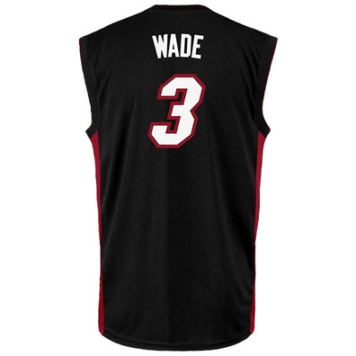 Adidas Camiseta Réplica Wade Miami (preto)