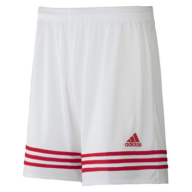 Adidas Short Entrada 12 Sho  (blanco/rojo)