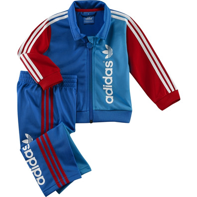 Adidas Original Fun Firebird TS Infants (blue/red)