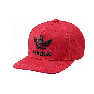 Adidas Adicolor Trefoil Flat Cap (red/black)