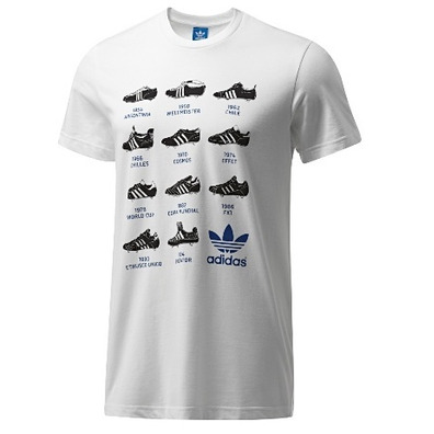 Adidas Originals Boot History Tee Men´s (Branco)