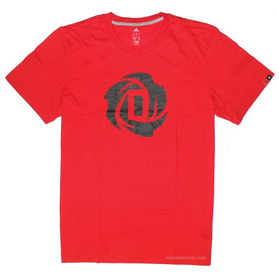 Adidas D-Rose Logo Tee Men´s (red/black)