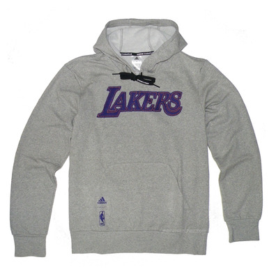 Adidas NBA Lakers Washed Po Hooded Men´s (grey/purple)