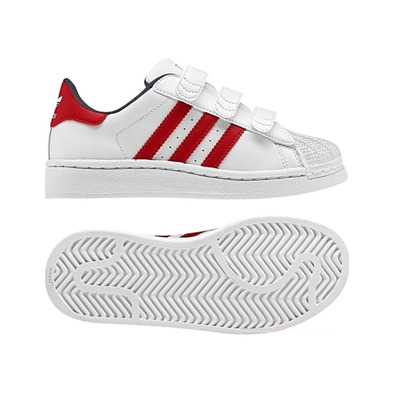 Adidas Superstar 2 CF Inf (white/red)(20-27)