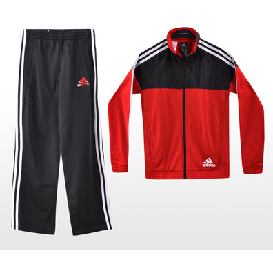 Adidas  Track Suit TR KN OH Kids (preto/vermelho)