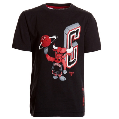 Adidas NBA Bulls Graphic Tee Kids (preto)