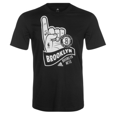 Adidas NBA Brooklyn Nets New York Full Tee Men´s (balck/white)