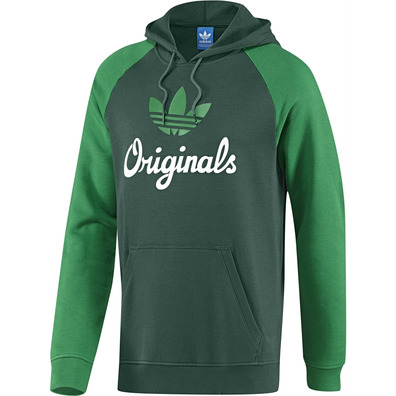 Adidas Original Trefoil Hoodie Men´s (verde)