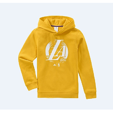 Adidas NBA Lakers Hoody Kids (yellow/purple)