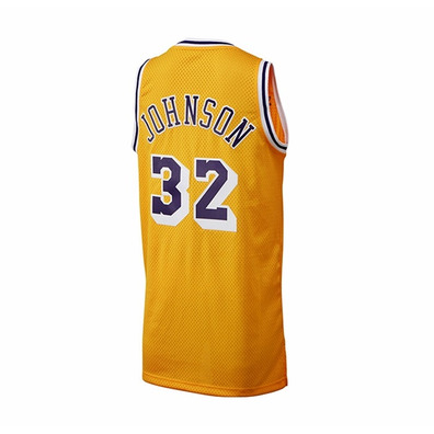 Adidas Jersey Bordado NBA Lakers  Magic Johnson (amarelo)