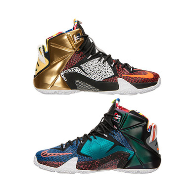 Lebron XII SE Premium "What The" (909/multicolor/phantom/cacao)