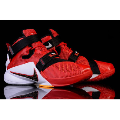 Nike Zoom LeBron Soldier 9 "Cavs Redblack" (606/university red/black/white)