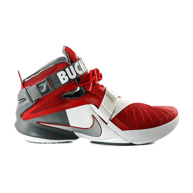 Lebron Soldier IX Premium "Ohio State" (601/red/silver/wite)