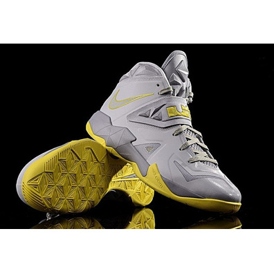 Lebron Zoom Soldier VII "Pure Platinum" (001/platinum/amarelo)