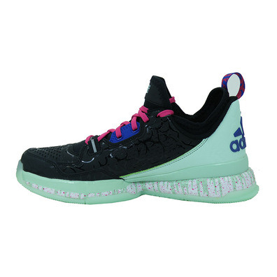 Adidas Damian Lillard "Halloween" (negro/esmeralda/fuxia)