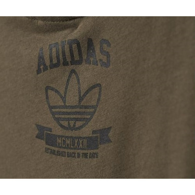 Adidas Originals Camiseta "Peace" (caqui/rosa)