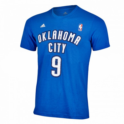 Adidas Camiseta NBA Game Time Ibaka Nº9 (azul)