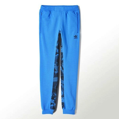 Adidas Originals Pantalón J SBOX Fleece (azul/negro)