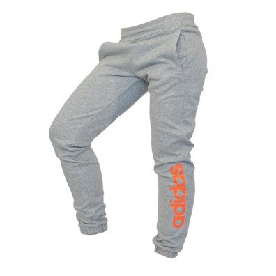 Adidas Pantalón Essentials Branded (gris/naranja)