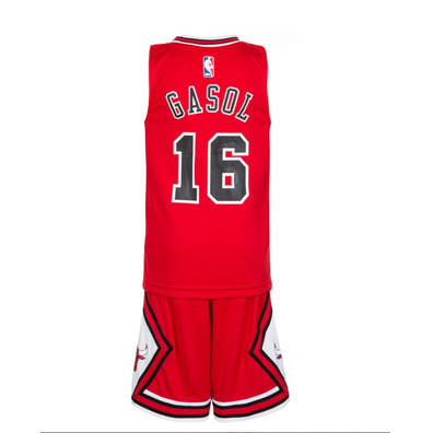 Pack Pau Gasol Chicago Bulls Niño (rojo/blanco/negro)