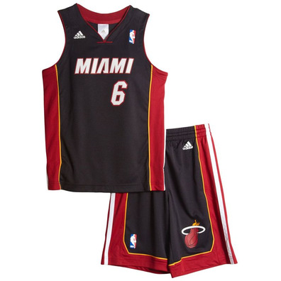 Lebron James Adidas Miami Child Pack (black/red)