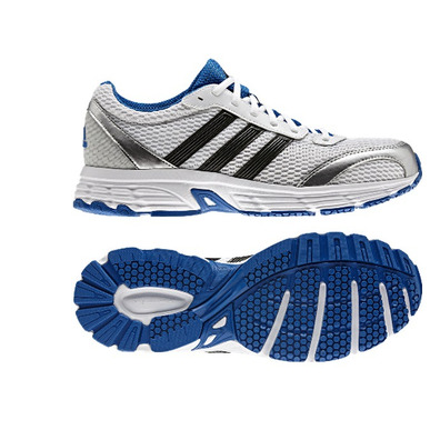 Adidas Running Vanquish 6 (branco/prata/preto/azul)