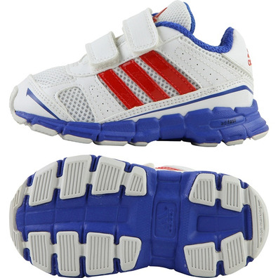 Adidas adifast CF Infant (brancovermelho/azul)(20-27)