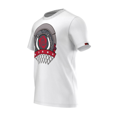 Adidas D-Rose Babge Tee Men´s (white)