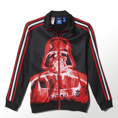 Adidas Originals Chaqueta Niño FB Star Wars Darth Vader (negro/rojo)