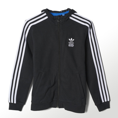 Adidas Originals Chaqueta Niño Star Wars Stormtrooper (negro/blanco)