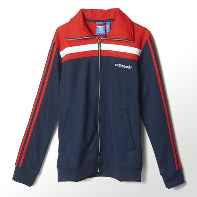 Adidas Originals Chaqueta Europa 83 Track Top (rojo/azul/blanco)