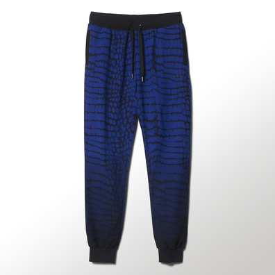 Adidas Originals Pantalón Mujer New York Print Cuffed (azul/negro)