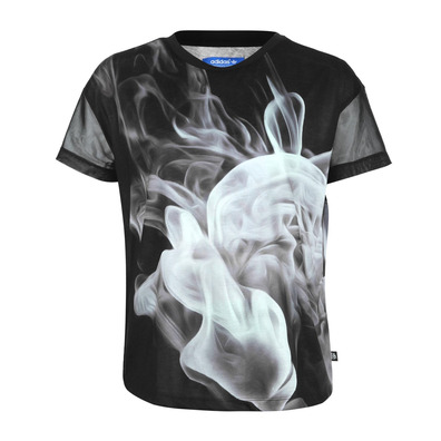 Adidas Originals Camiseta White Smoke Rita Ora (negro/blanco)