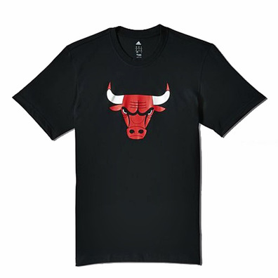 Adidas Camiseta NBA FanWear Chicago Bulls (negro/rojo)