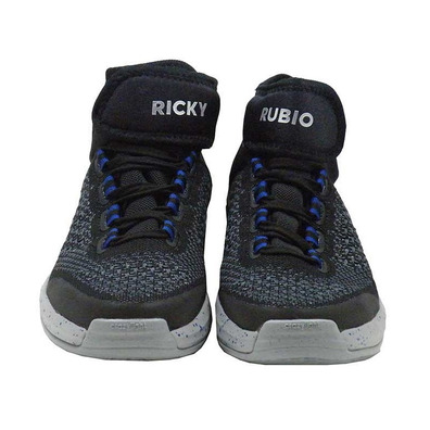 Adidas Crazy Light Boost 2015 Primeknit "Ricky Rubio"  (negro/gris/azul)