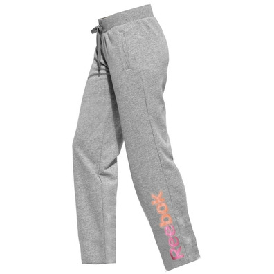 Reebok Calças Mulher Large Logo OTH Pant (cinza)