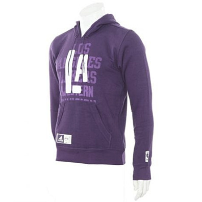 Adidas Moletom Angeles Lakers Celtics Washed Hooded (roxo)