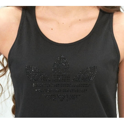 Adidas Camiseta Mujer Tank CS Logo (negro)