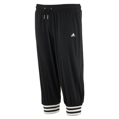 Adidas Young Girls ClimaCool 3/4 Pants (preto/white)