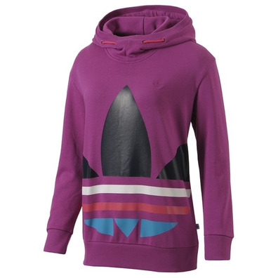 Adidas Big Trefoil Hoody (burdeux)