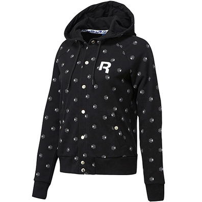 Reebok Sudadera EC FT StarCrest (Preto)