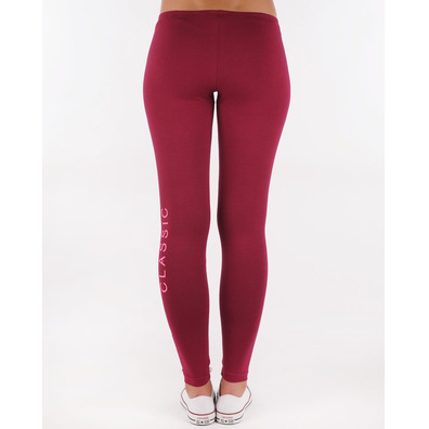 Reebok Classic Mujer Leggings Logo (morado/amarilo)