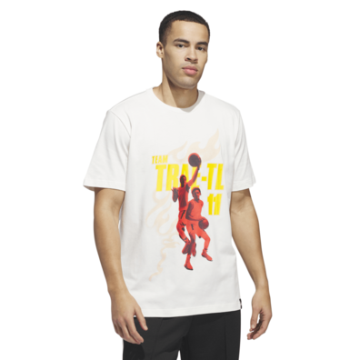 Adidas Basketball Team Trae Young Tee "Off-White"