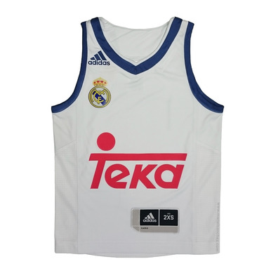 Adidas Jersey Basket 1º Equipement Youth Real Madrid 2016/17  (Balcri/Mornat)