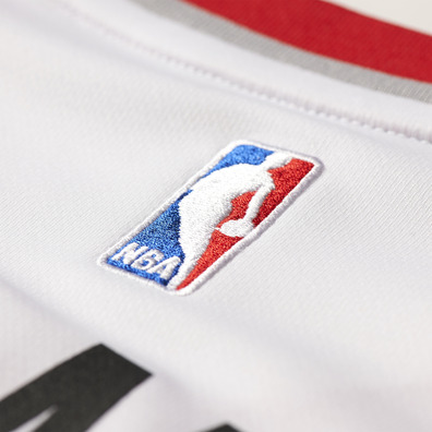 Adidas Camiseta Réplica Damian Lillard Blazers (white/black/red)